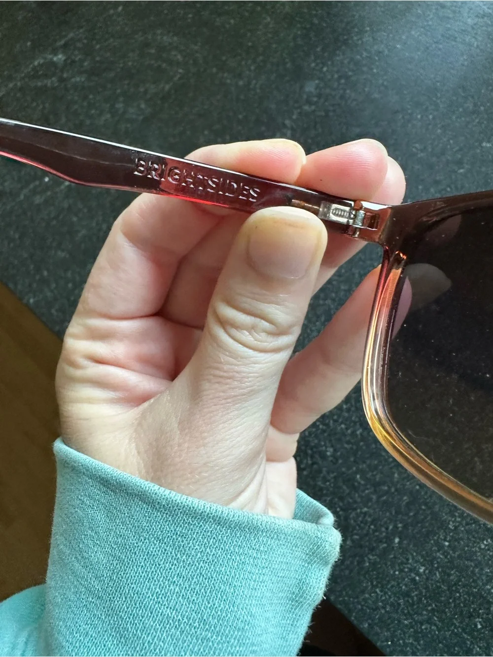 Women's Gradient Brown Square Sunglasses - Stylish Everyday Shades